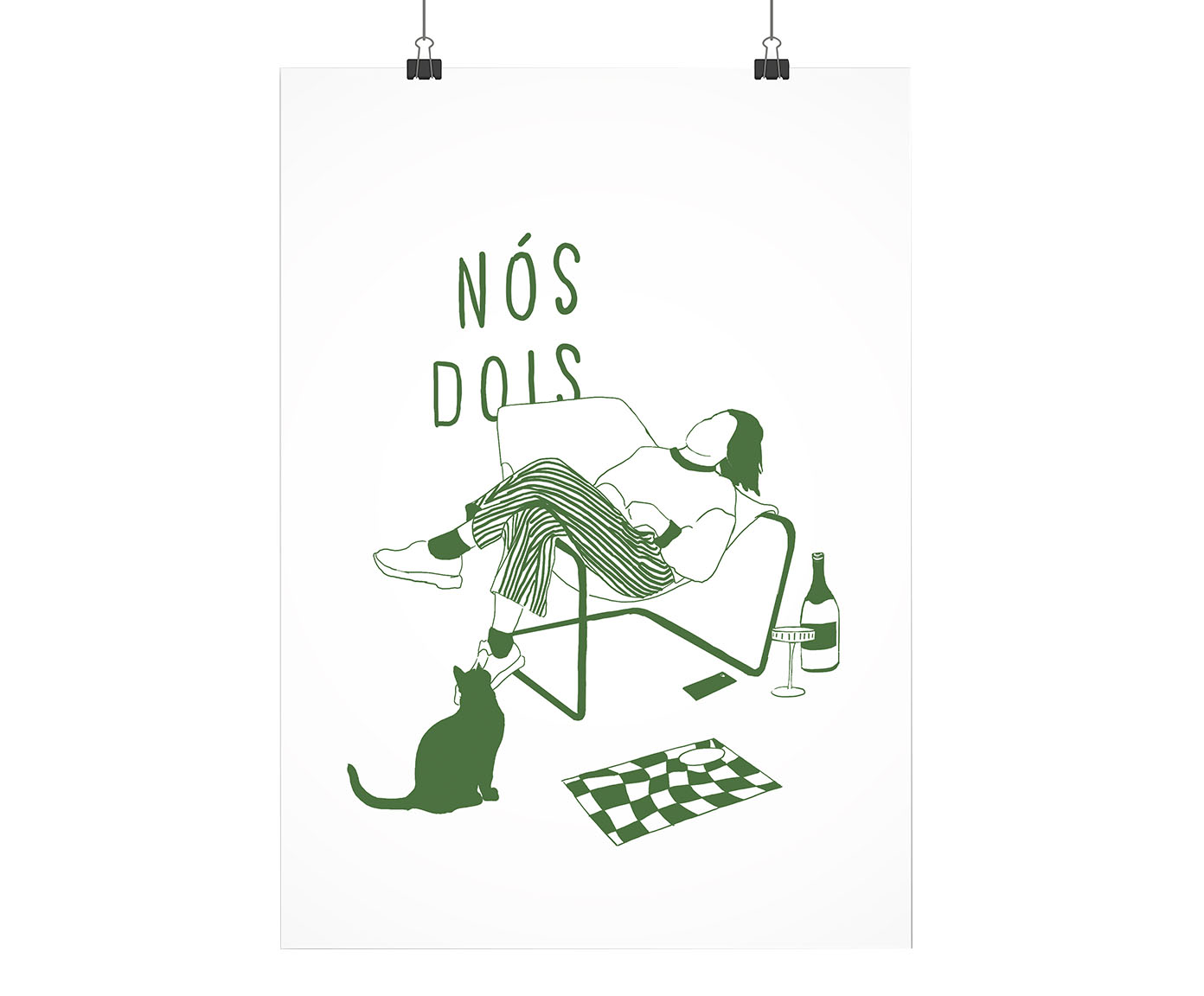 Poster N&oacute;s Dois Verde image number 0