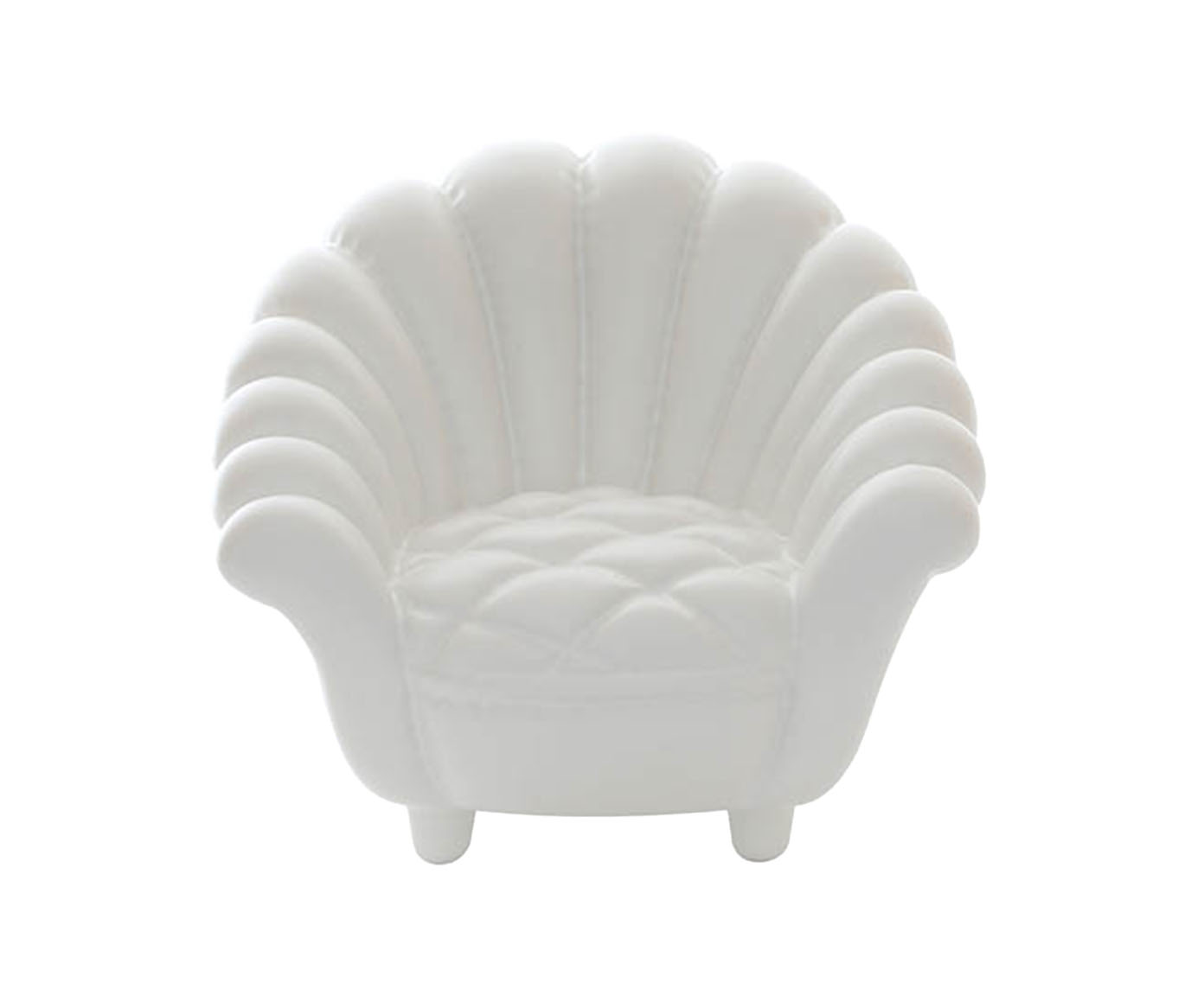 Escultura Mini Poltrona Petala Branco image number 0