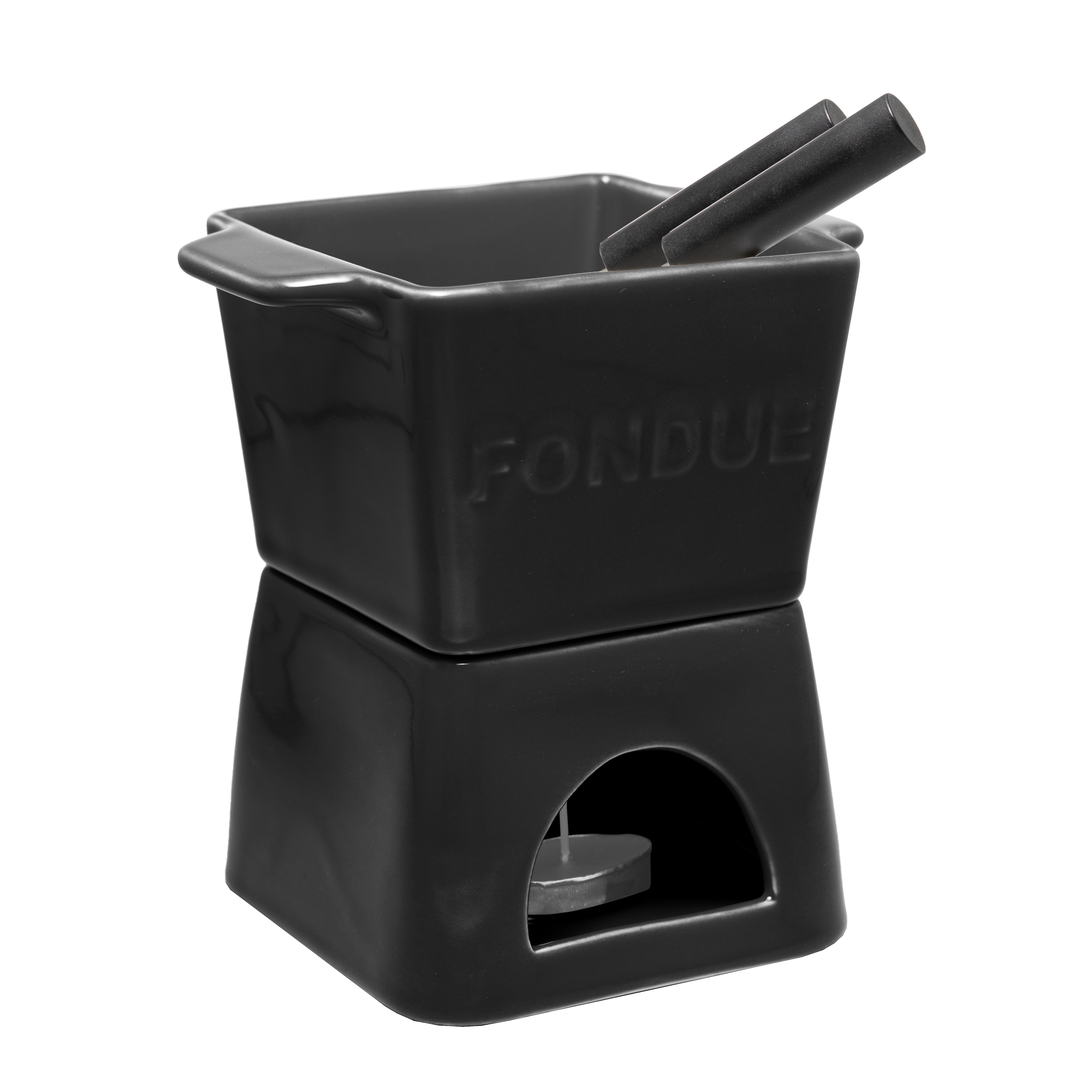 Aparelho de Fondue Quadratto Preto image number 0