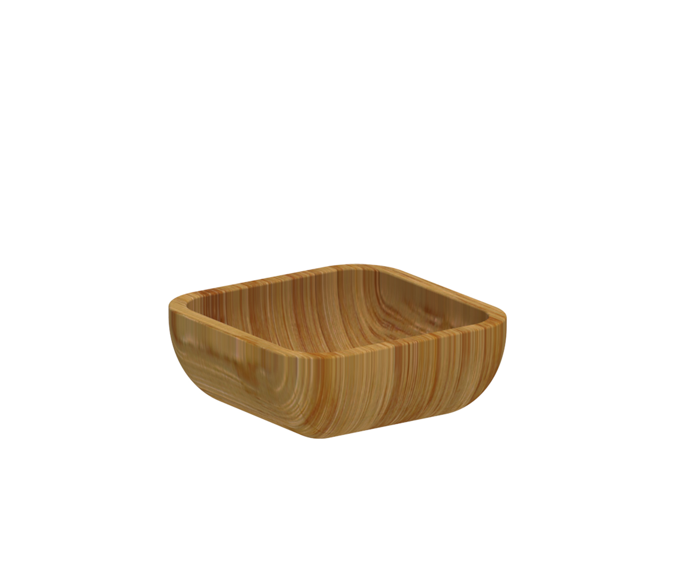 Bowl Quadrado Bambu image number 0