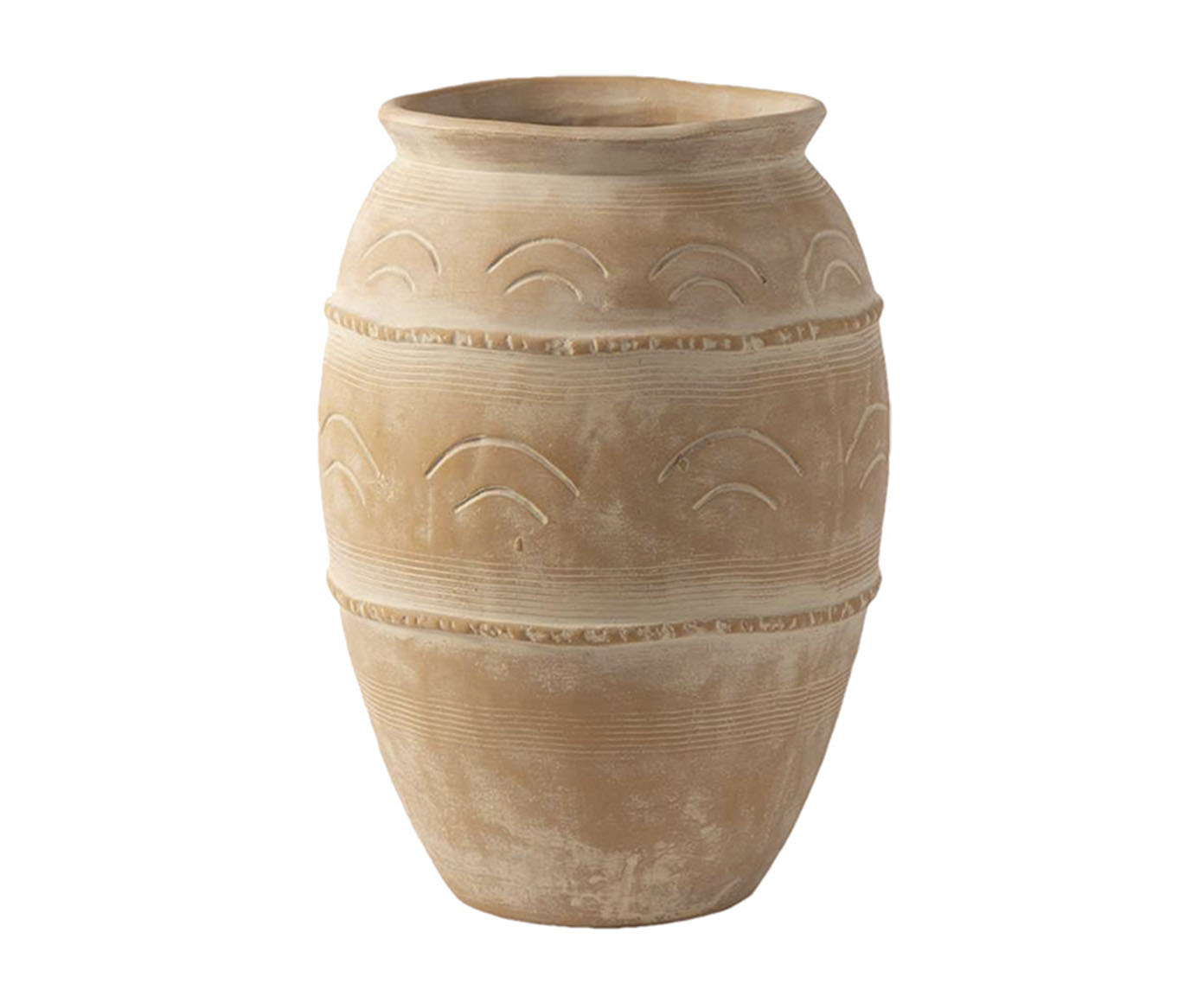 Vaso Decorativo Baroque Terracota Pequeno - image 0