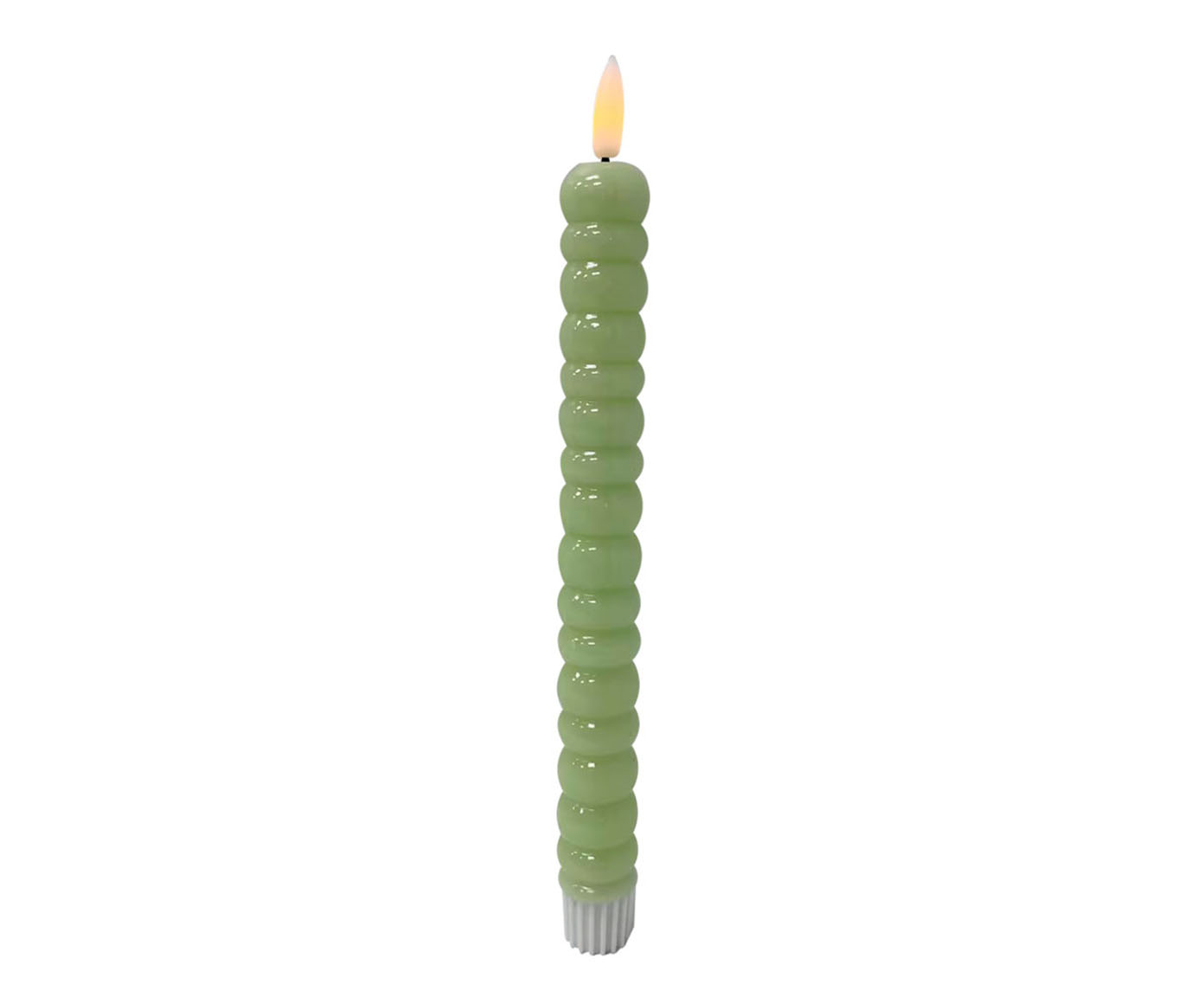 Jogo de Velas em Led Iluminato Verde image number 0