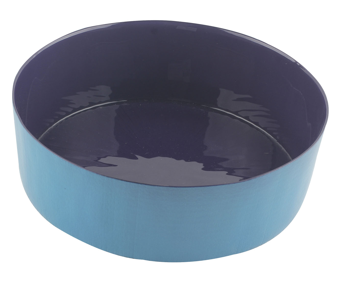 Centro de Mesa Milky Roxa e Azul - image 0