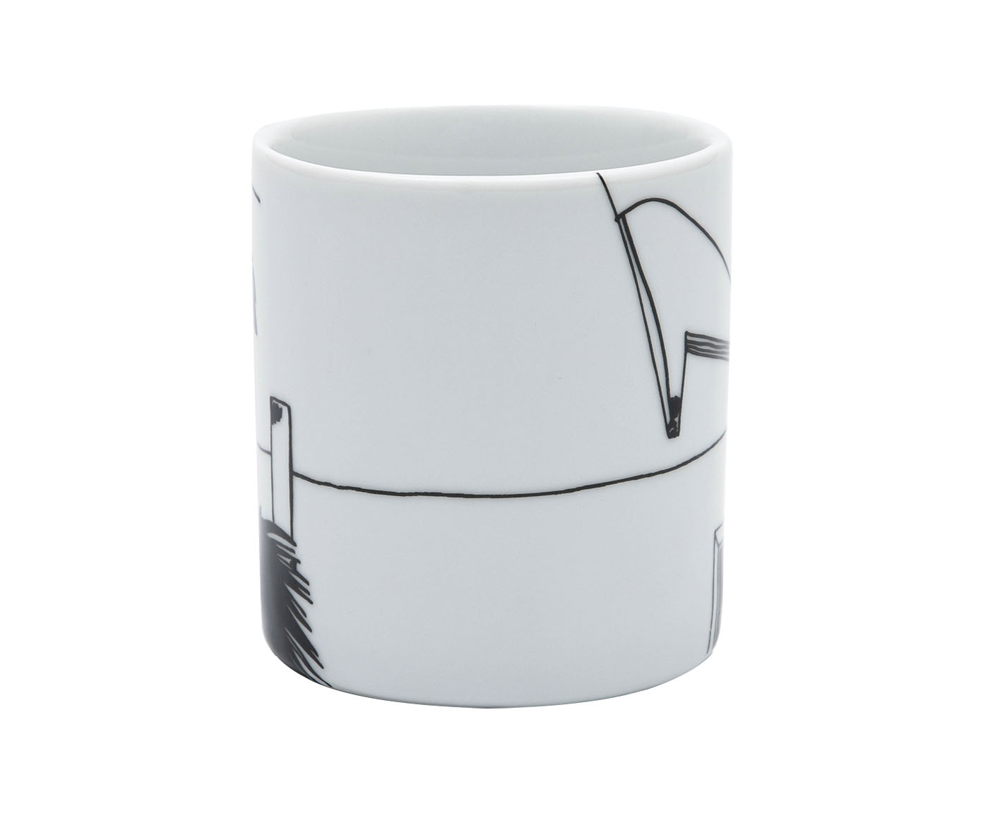 Caneca em Porcelana Modernismo Tropical image number 4