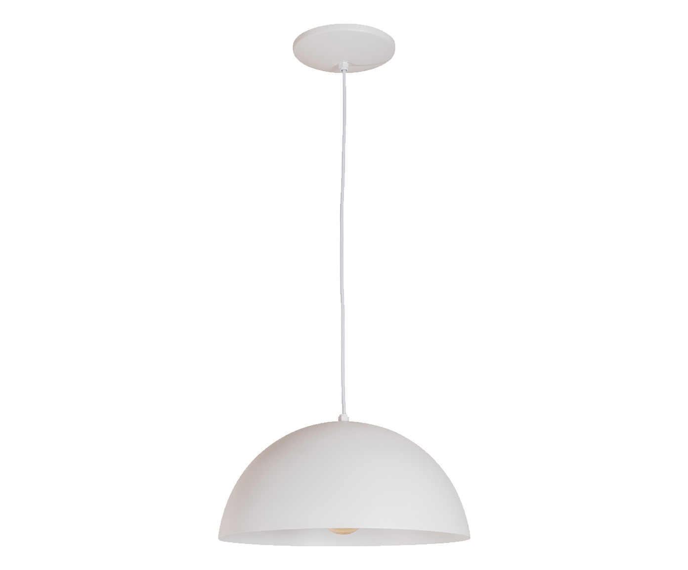Pendente Francis Branco - Bivolt - image 0