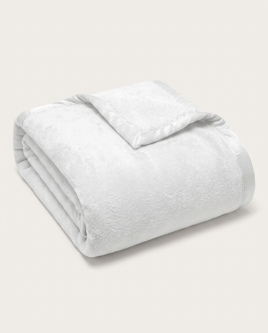 Cobertor Raschel Branco 480G/M&sup2; image number 0