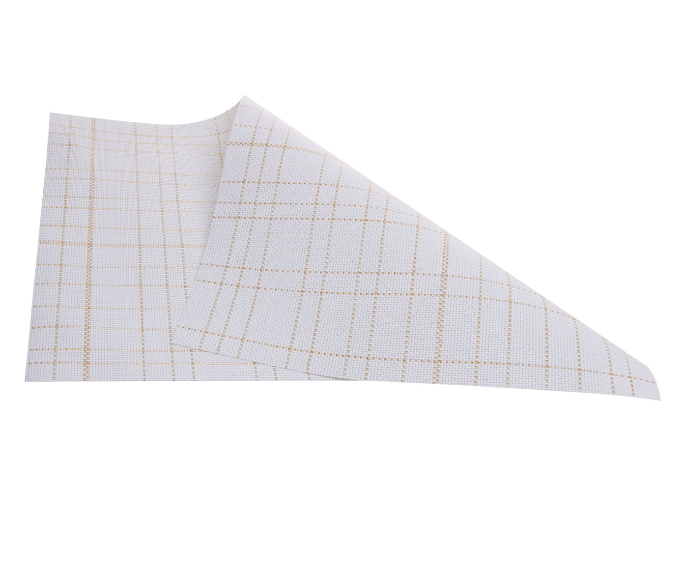 Lugar Americano Weave Branco image number 1