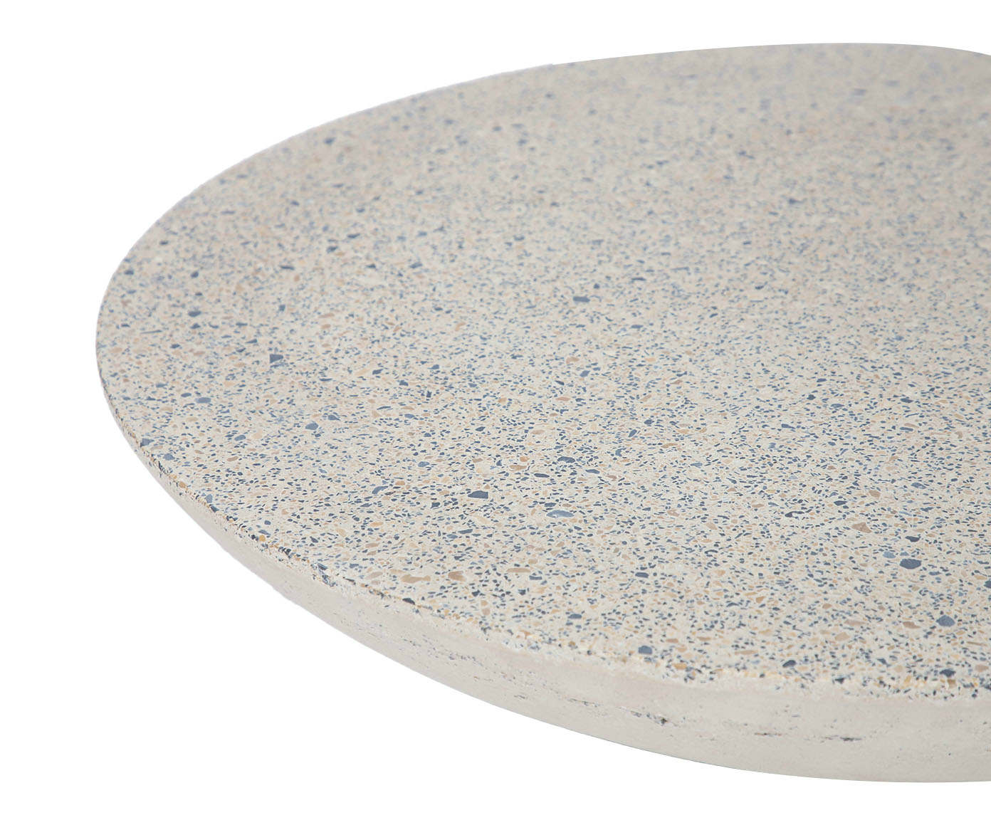 Mesa de Centro Baixa Brut em Granilite -  Branco image number 2