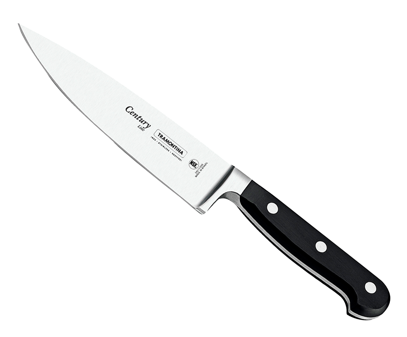 Faca do Chef em Inox Agile 8" - Preta image number 0
