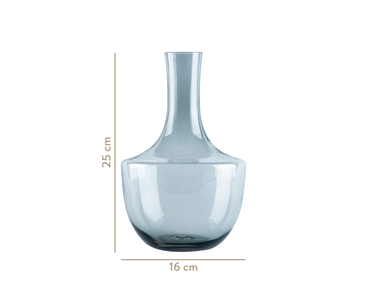 Vaso em Vidro Thor - Transparente image number 2