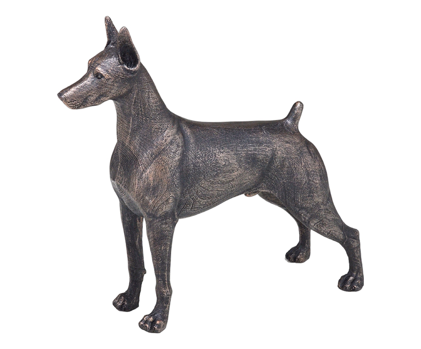 Cachorro Decorativo Pelud Bronze - image 1