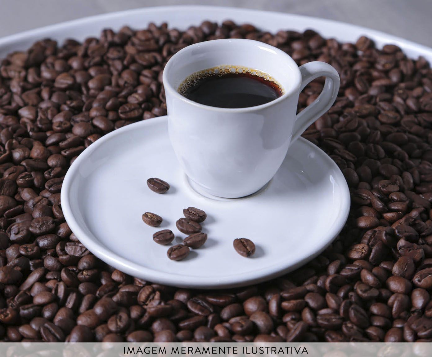 Jogo de X&iacute;caras para Caf&eacute; Org&acirc;nico New White image number 3
