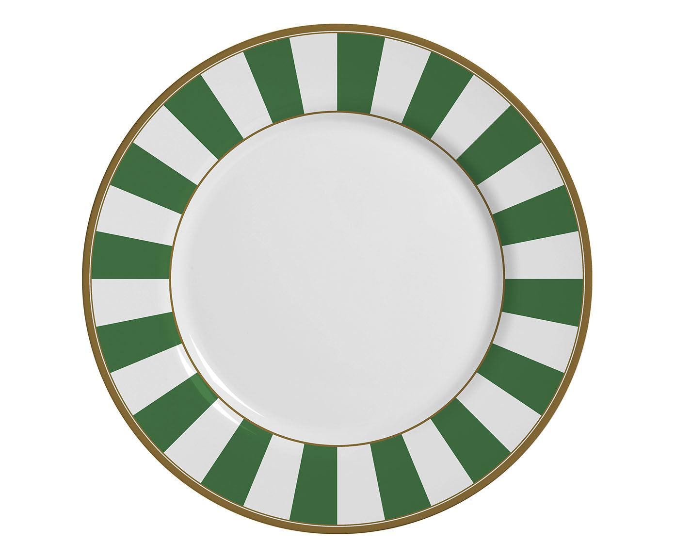 Sousplat Stripe Verde image number 0