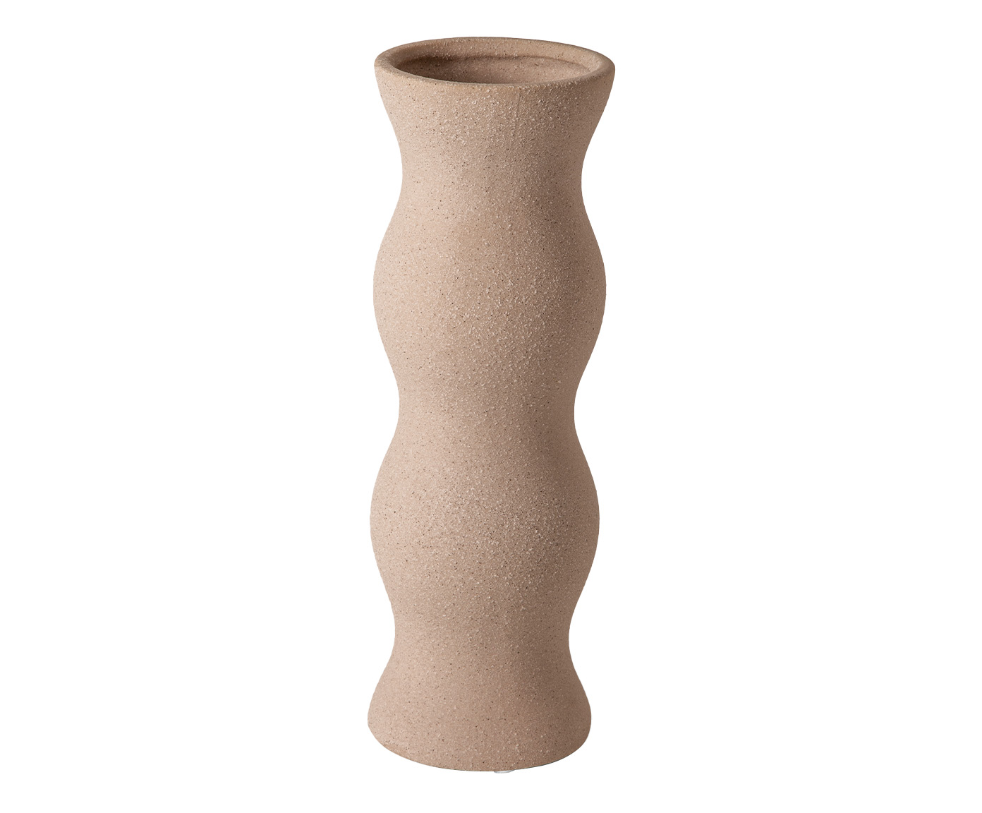 Vaso em Cer&acirc;mica Ardengo - Bege image number 0