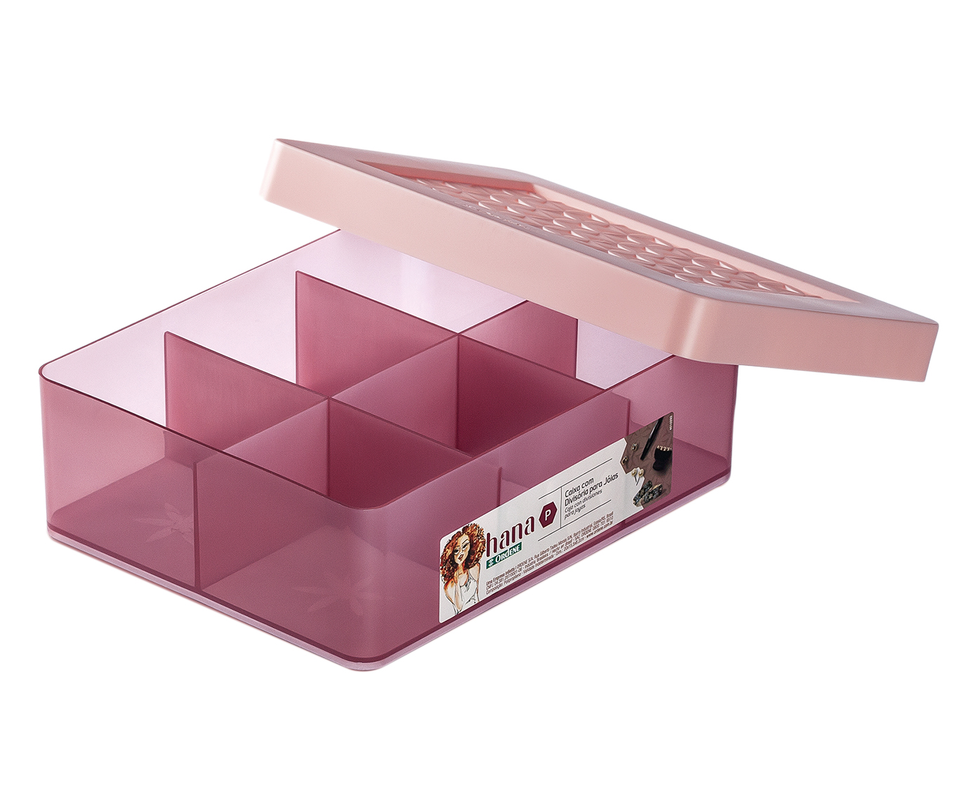 Porta Joias Hana Rosa image number 0