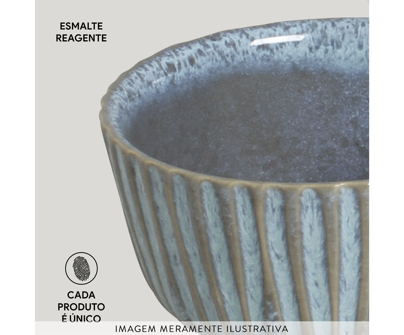 Jogo de Ramequins M&eacute;dio Linhas Breeze Azul Claro image number 4