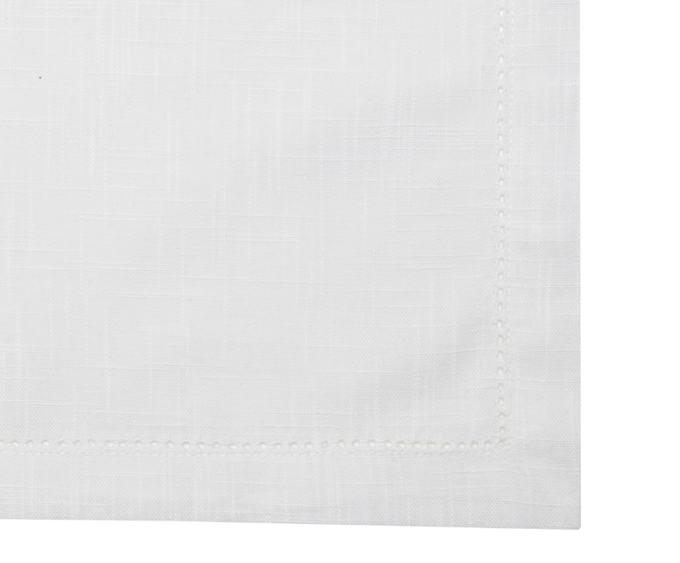 Jogo de Guardanapos Ponto Ajour Luxo Branco image number 2