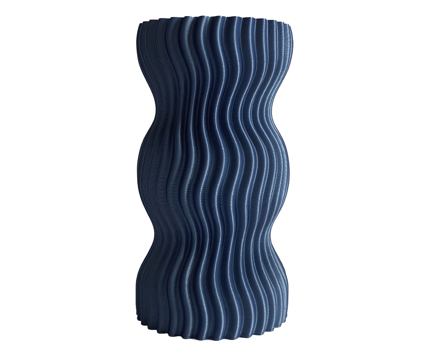 Vaso Onda 3 Azul image number 0