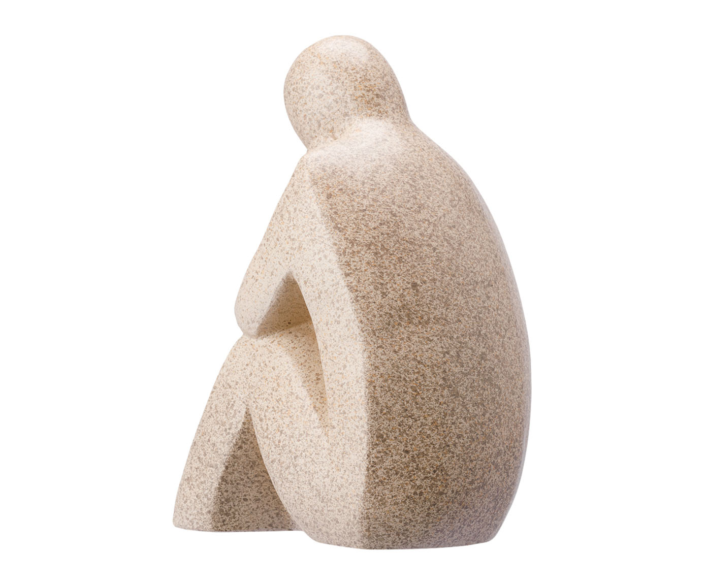 Escultura Reflex&atilde;o Bege image number 3