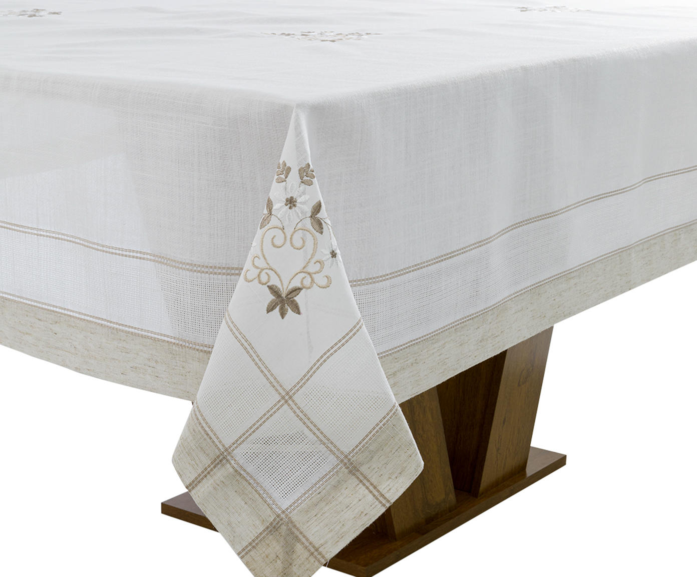 Toalha de Mesa Dimitry Bege image number 3