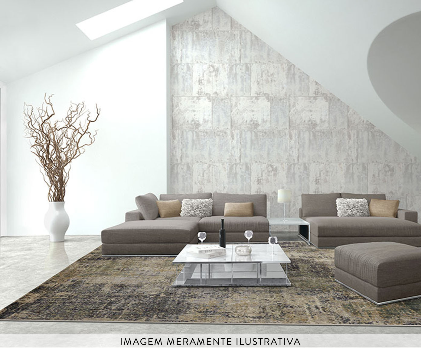 Tapete Tecido Rosimarie Platinum image number 4