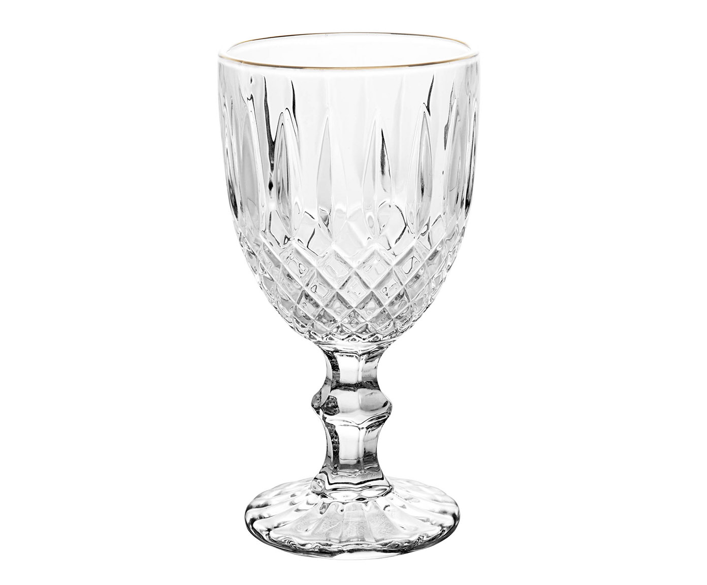 Ta&ccedil;a para &Aacute;gua com Fio Dourado Greek - image 0