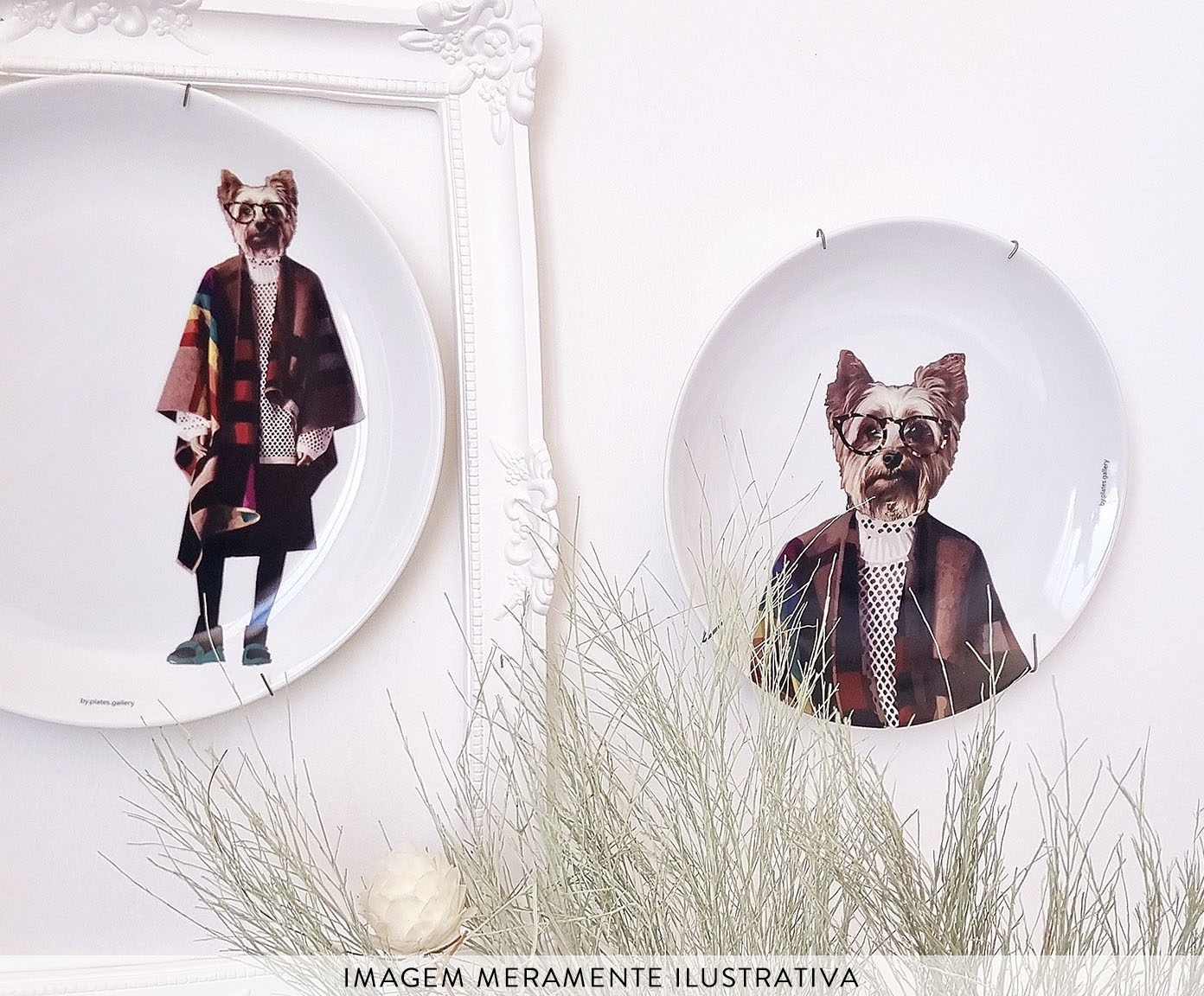 Prato de Porcelana Yorkshire Fashion Nick - image 1