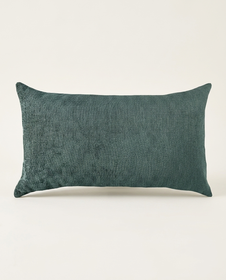 Almofada Linho Verde Lisa - image 1