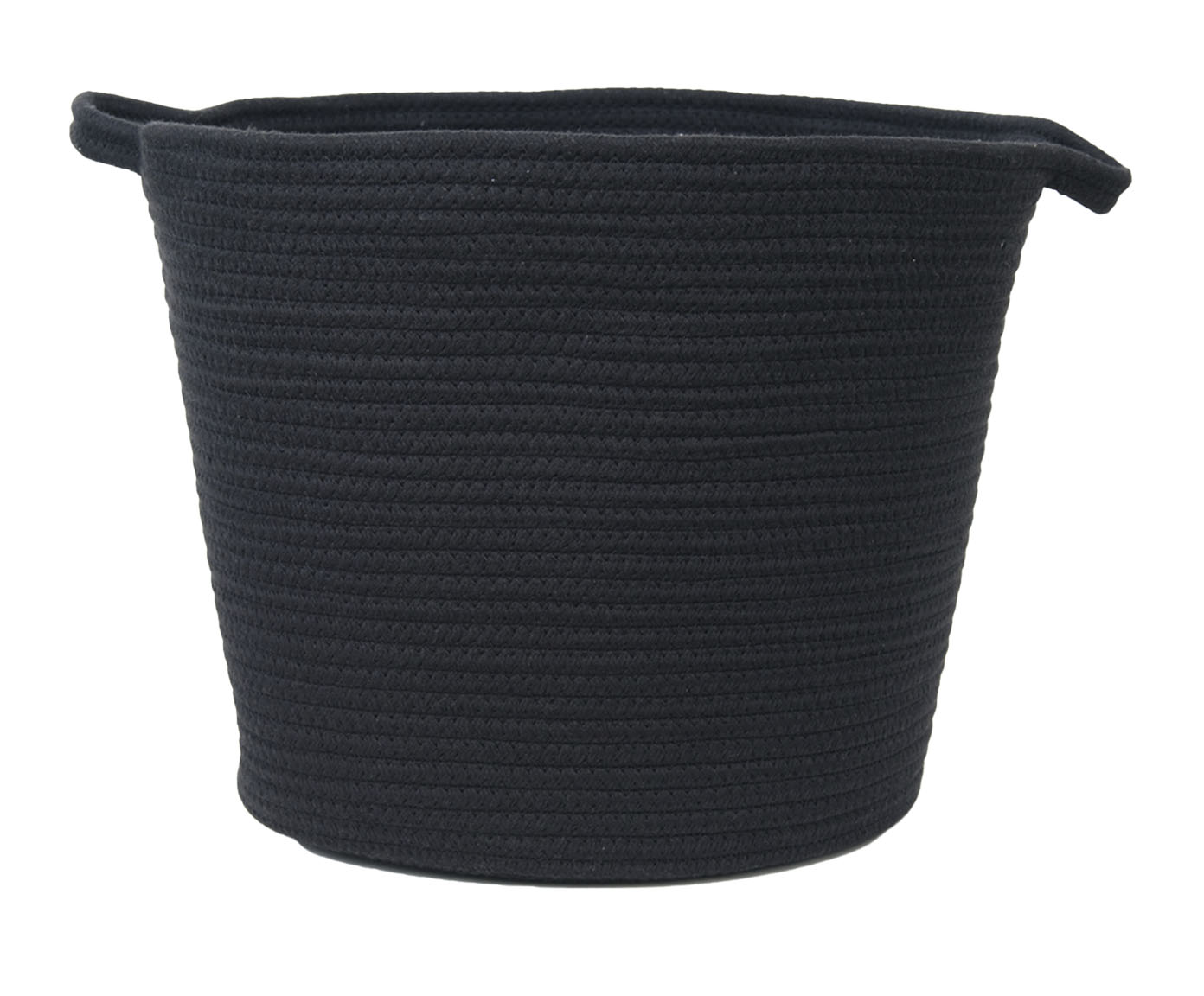 Cesta Redonda em Poli&eacute;ster Preto - image 0