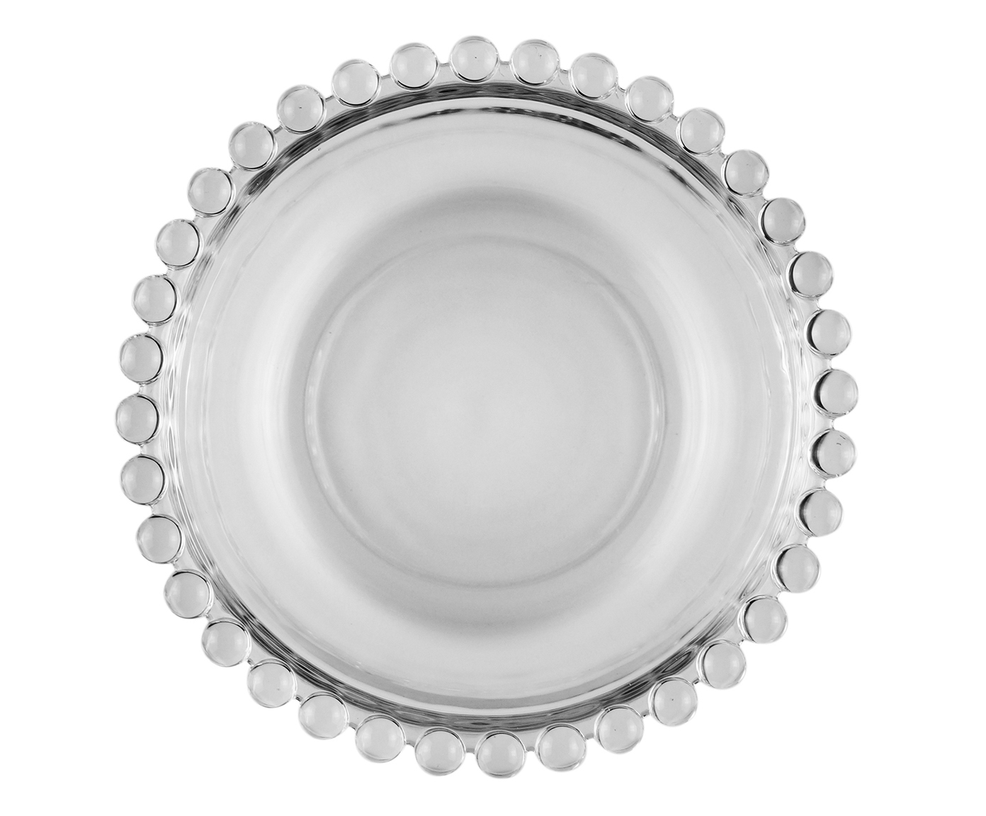Jogo de Bowls em Cristal Pearl - Transparente image number 1