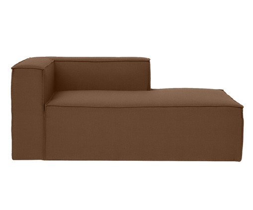 Sof&aacute; M&oacute;dulo Chaise Mensa Terracota image number 2