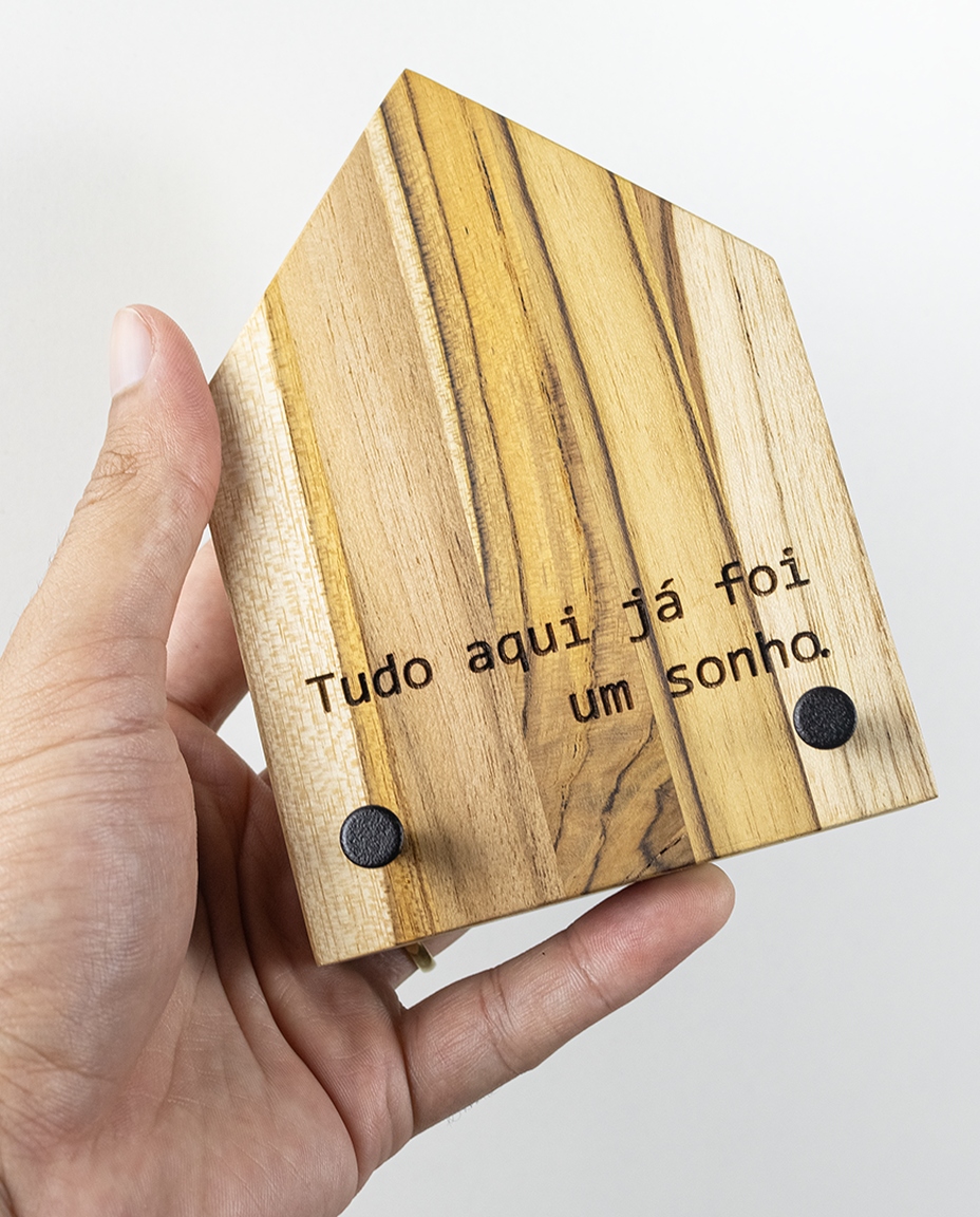 Porta-Chaves de Parede Casinha - Sonho image number 4