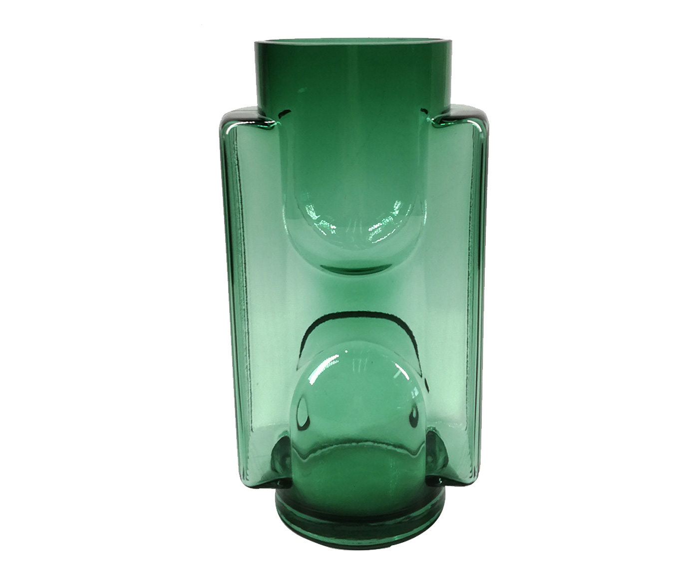Vaso em Vidro Raymond - Verde image number 0