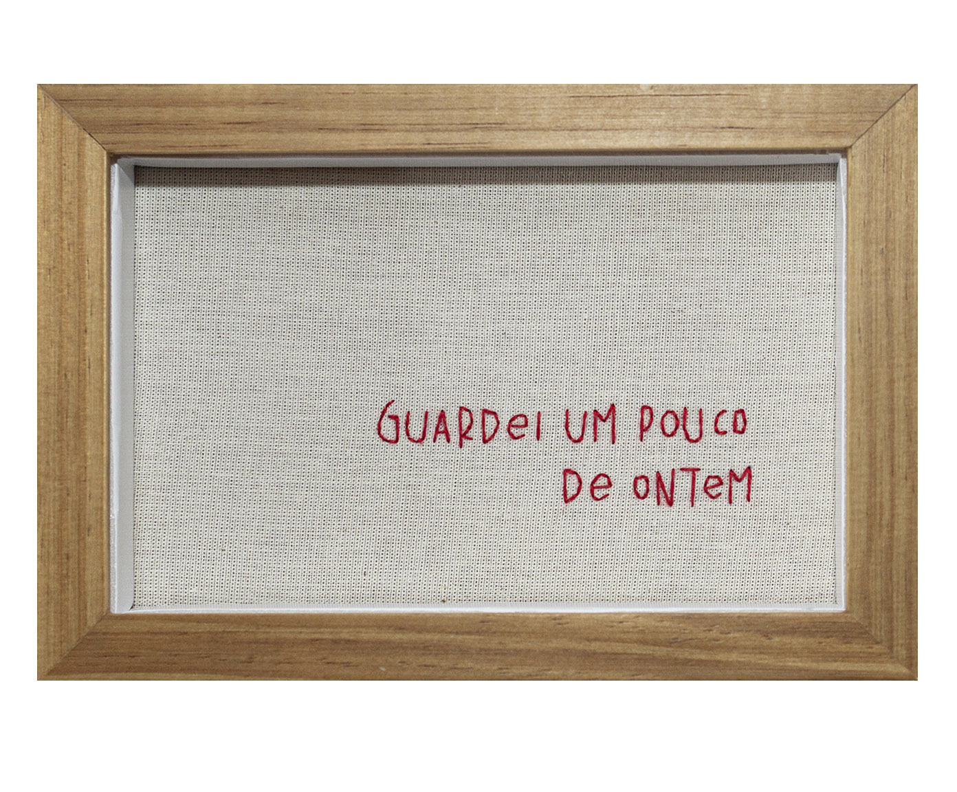 Quadro Ontem Vermelho image number 0
