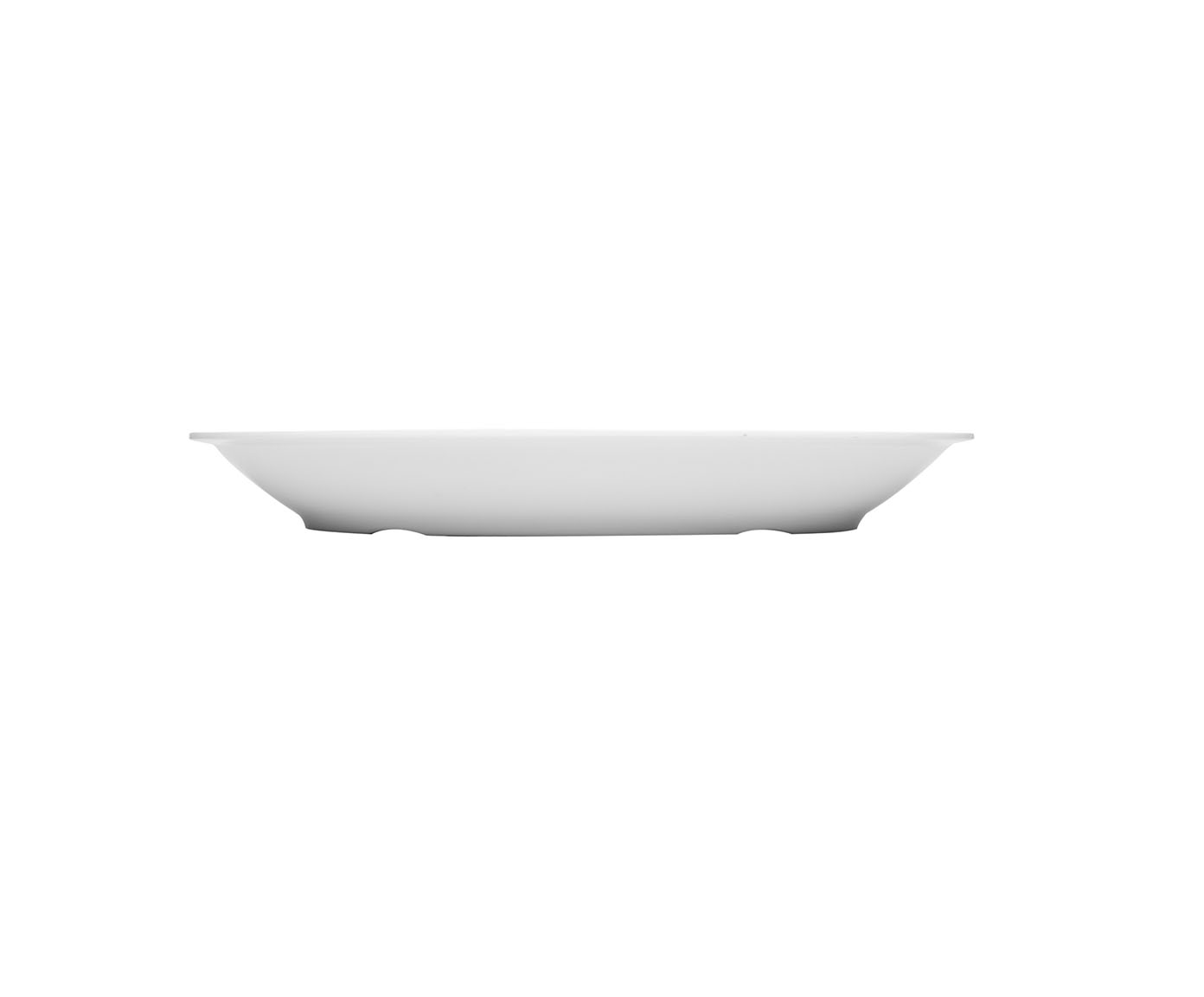 Travessa Oval de Melamina Basic Branca Wolff image number 2