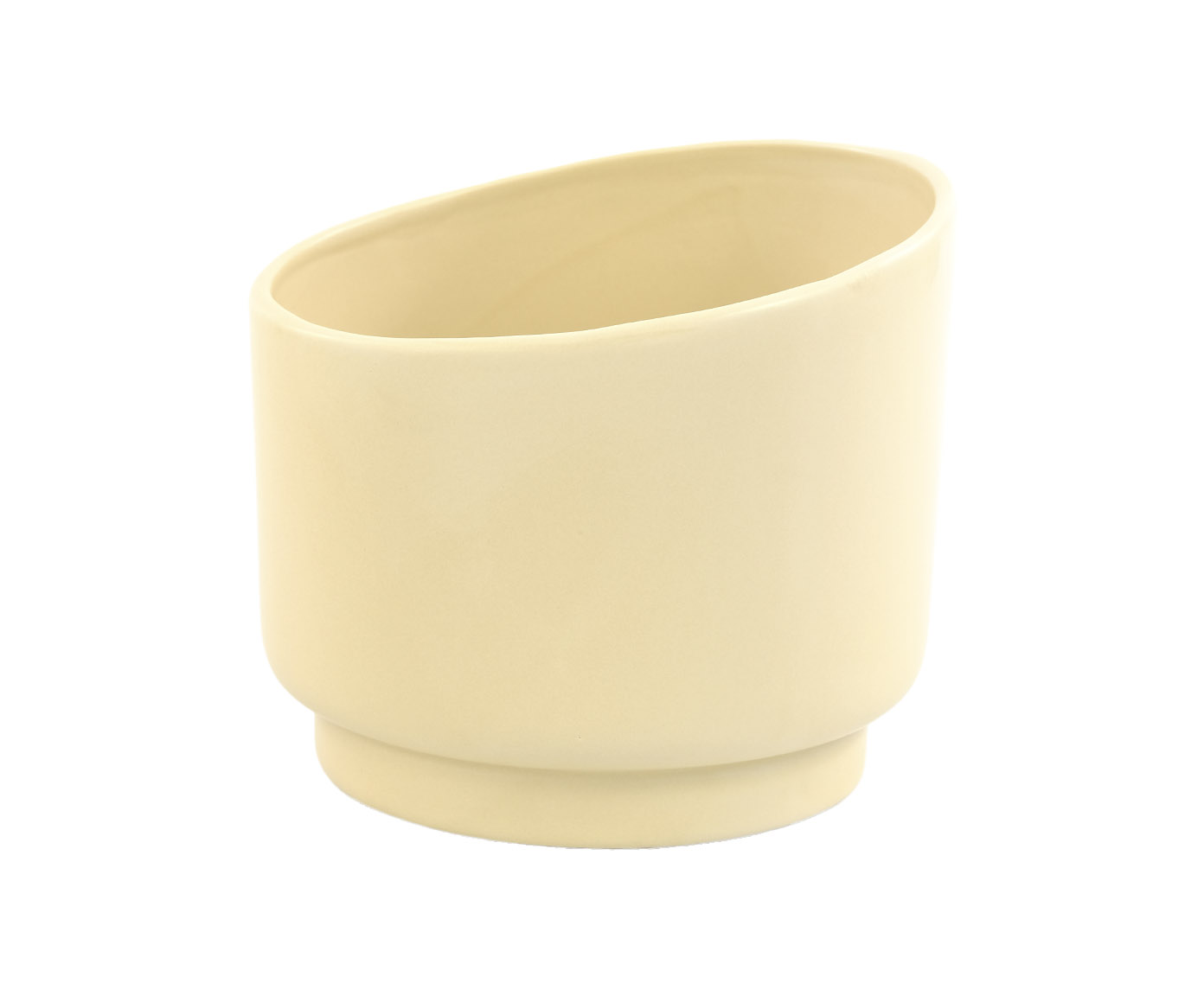 Cachepot Classic Amarelo Claro M&eacute;dio image number 0