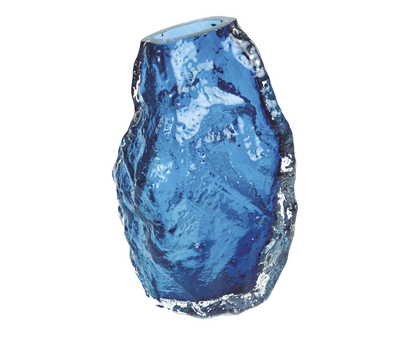 Vaso Murano Organic II Azul image number 0