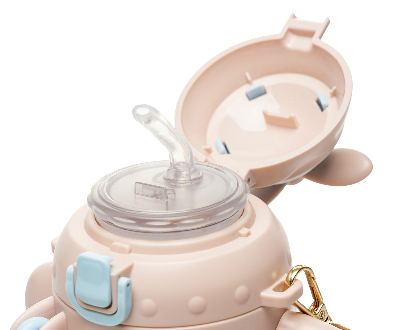 Garrafa Squeeze Infantil Avi&atilde;o Rosa image number 4