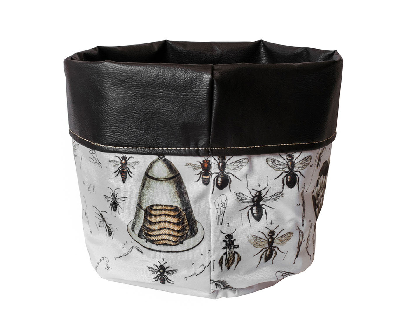 Cachepot Abelha Preto e Branco - image 0