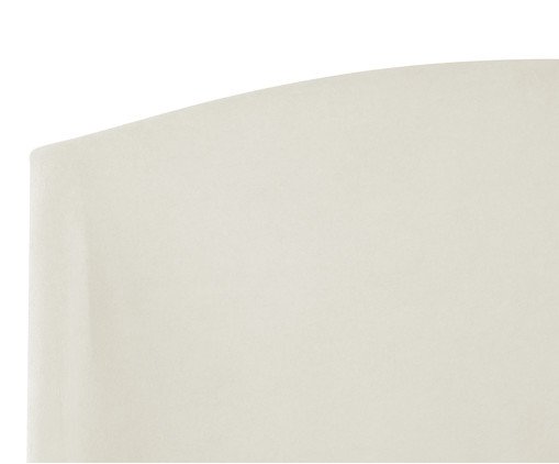Cabeceira em Boucle Aveludado Smooth OffWhite image number 4