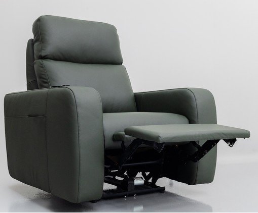 Poltrona Essenza com Lift Couro Cinza - image 1