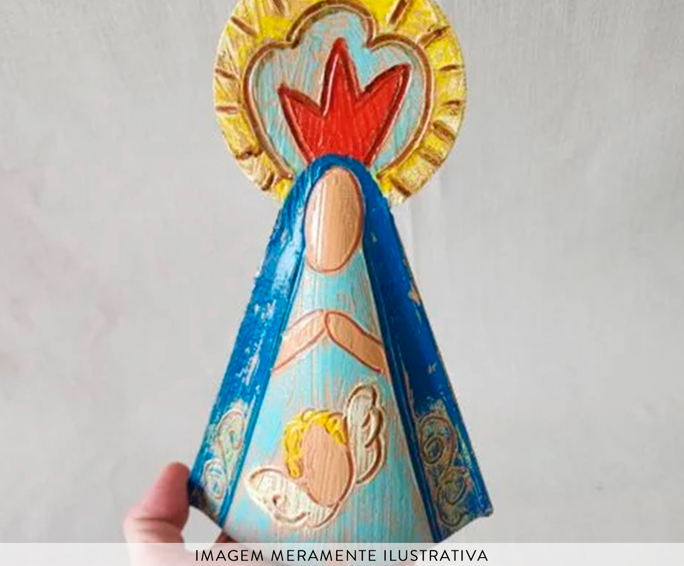 Escultura Nossa Senhora Patr&iacute;cia Barros image number 1