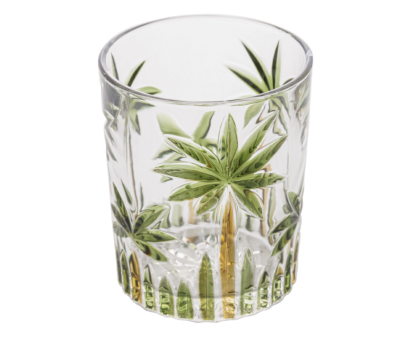 Copo Baixo Palm Tree Handpaint image number 3