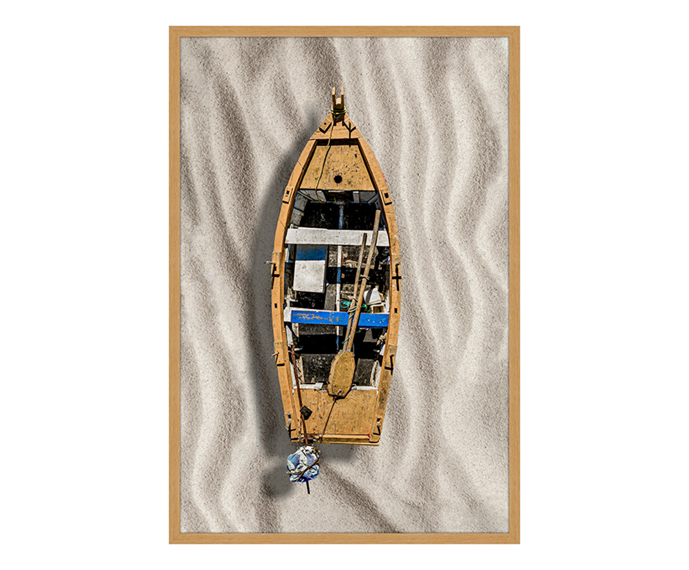 Quadro Canoa Areia V - Reinaldo Giarola image number 0