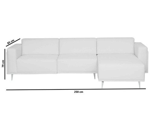 Sof&aacute; Modular com Chaise Antonio image number 3