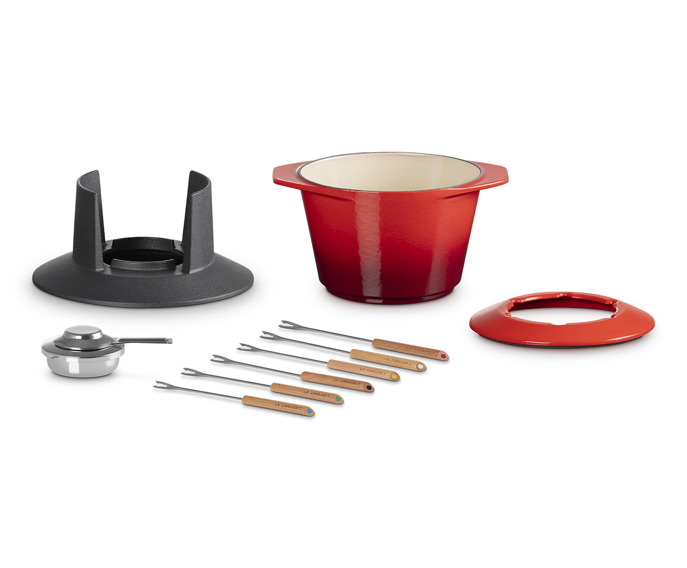 Aparelho de Fondue Gourmand Vermelho - image 1