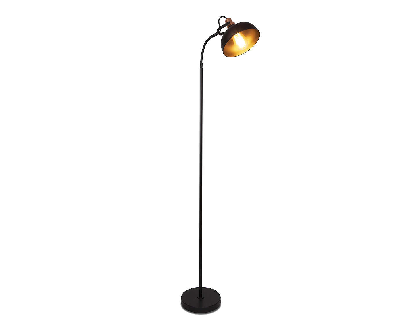Lumin&aacute;ria de Ch&atilde;o Preto - Bivolt - image 0
