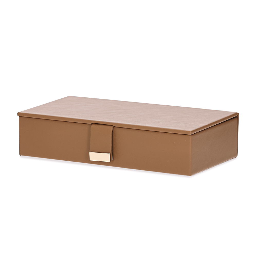 Caixa Decorativa Care Marrom image number 1