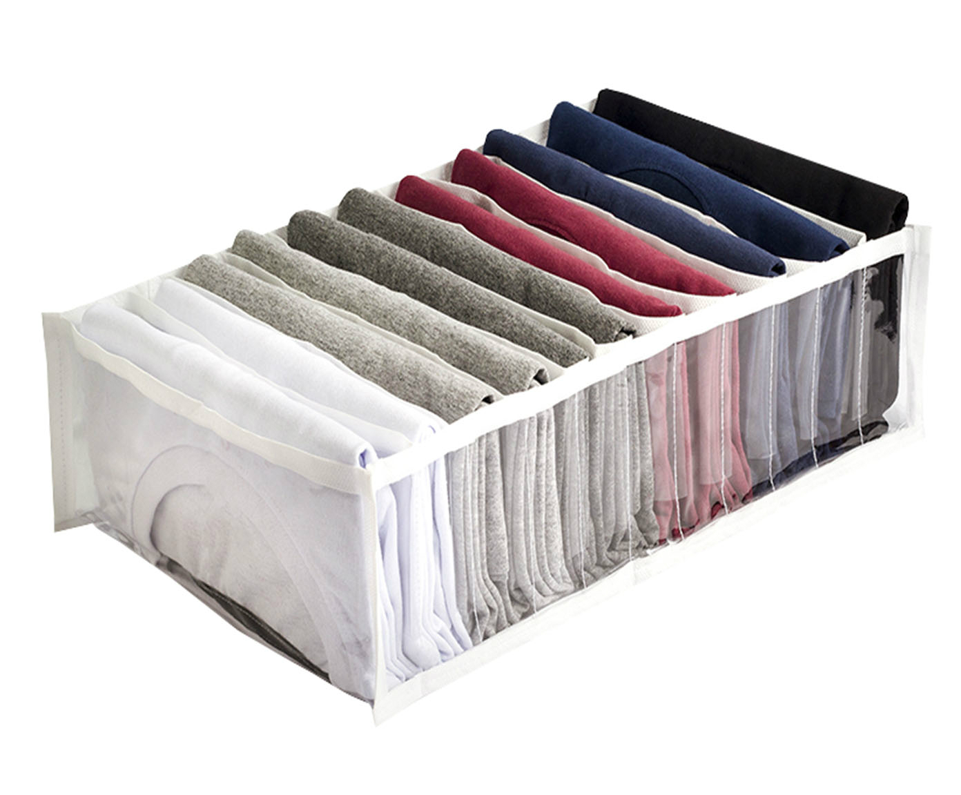 Organizador Colmeia Cristal Premium G Branco - image 0