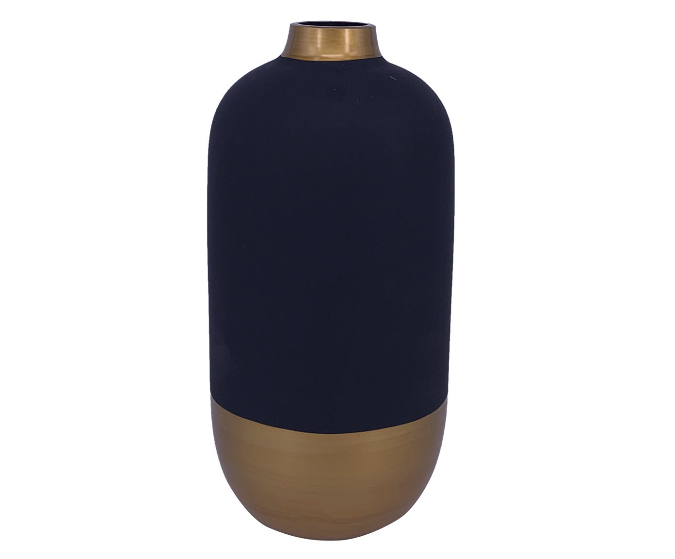Vaso Quenta Preto e Dourado - image 0